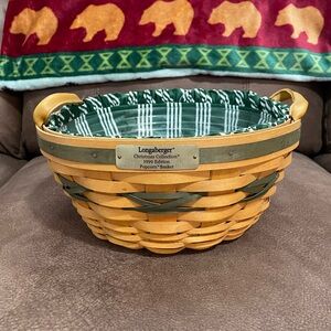 Longaberger 1999 Edition Popcorn Basket